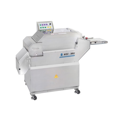 Meat dicer - IKSC - 300 - IRE-KOREA - with feed belt