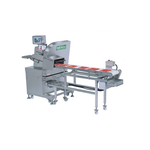 Meat slicing machine NYL 165V2 IREKOREA automatic / floorstanding