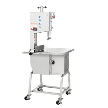 Industrial bone band saw - KOSA - 350 - IRE-KOREA - stainless steel / with fixed table
