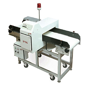 Tunnel type metal detector - IP66 - IRE-KOREA - with conveyor / for the food industry