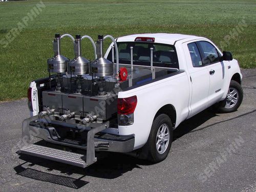 Volume calibration system - Seraphin Test Measures - for fuel dispensers / vehicle-mount