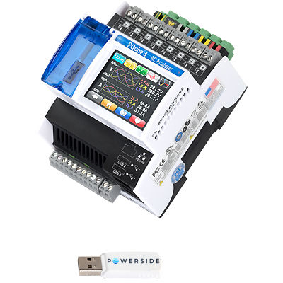 Monitoring analyzer - PQube® 3 - Powerside - electric / power quality / portable