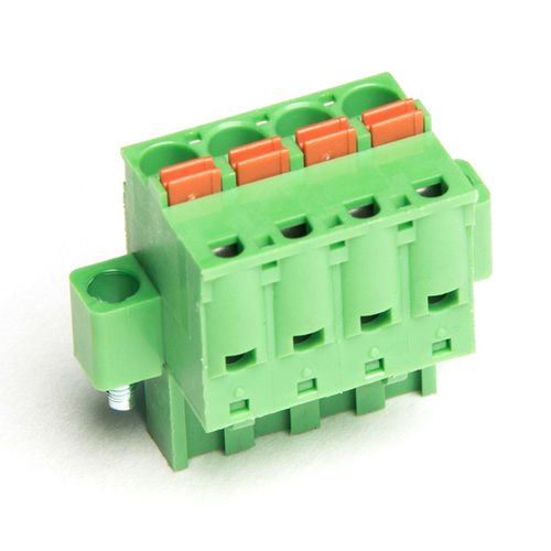 Plug-in terminal block - F75-I-5.08 - Dongguanshi Welink Electronic Technology Co.,Ltd - screwless