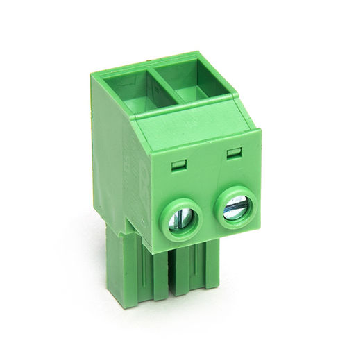 Plug-in terminal block - F77-5-7.62 - Dongguanshi Welink Electronic Technology Co.,Ltd - screw connection / bipolar / power