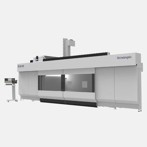 5-axis CNC machining center - MICHELANGELO HL - Celag Srl - vertical / for composites / for wood