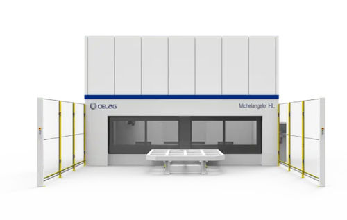 5-axis CNC machining center - MICHELANGELO HL - Celag Srl - vertical / for composites / for wood