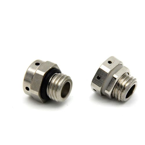 Vent plug - JX-M-BVP series - YUEQING JIXIANG CONNECTOR CO., LTD - hexagonal / threaded / nickel-plated brass