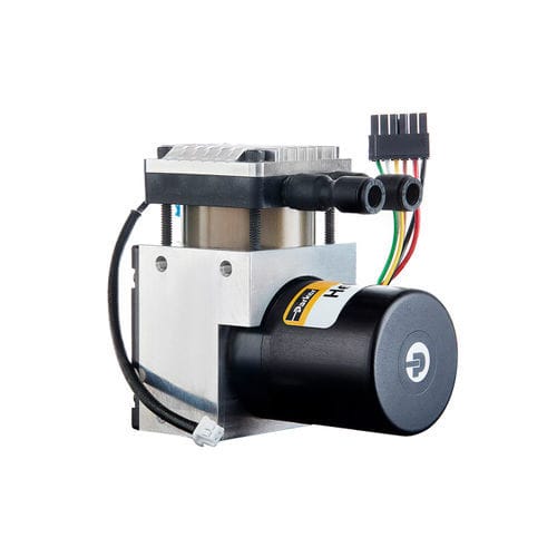 Oscillating piston pump - Helix - Parker Precision fluidics Division - for gas / air / with brushless DC motor