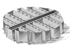 Liquids dispenser - Koch-Glitsch - for distillation towers
