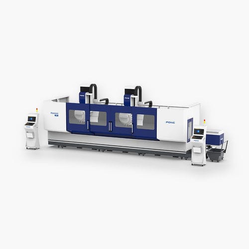 3-axis machining center - PA4900S-2W  - PONC CNC - vertical / for aluminum / BT 30