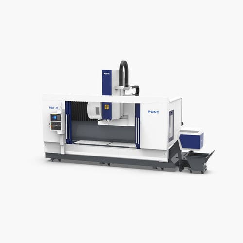 3-axis machining center - PB65 series  - PONC CNC - vertical / for steel / for aluminum