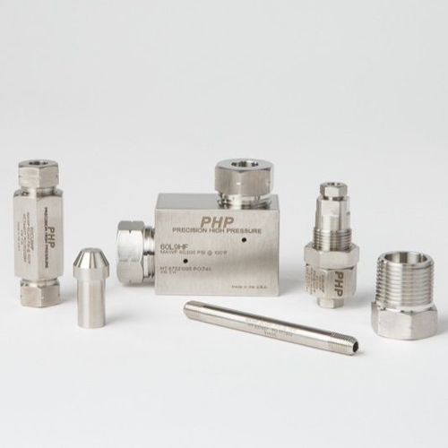 Hydraulic fitting - Precision High Pressure - pneumatic / threaded / T-shaped