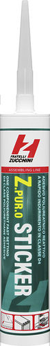 Polyurethane adhesive - Z. PUR Series - FRATELLI ZUCCHINI - for metal / for plastics / for wood
