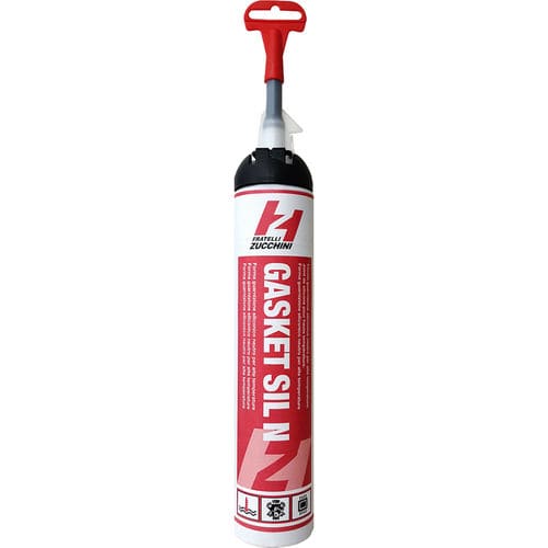 Silicone adhesive sealant - GASKET SIL N - FRATELLI ZUCCHINI - single-component / multi-use / elastic