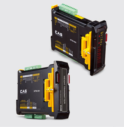 Analog output weight transmitter - WTM series - CAS - Ethernet / DIN rail mount / fast