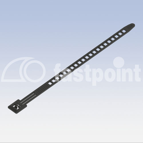 Plastic cable tie - 107 series - Fastpoint Srl - reusable / self-locking