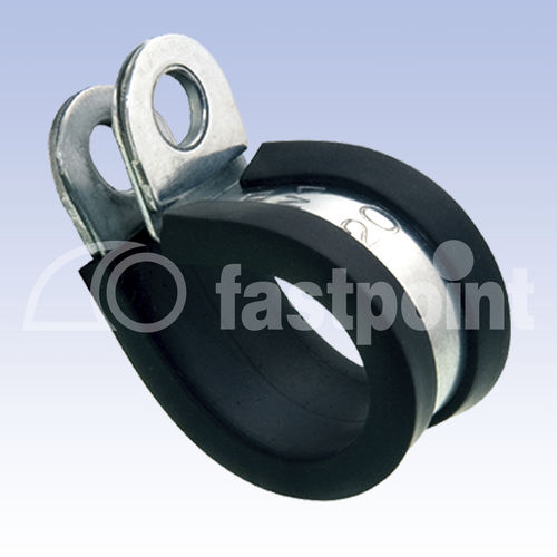 Galvanised steel hose clamp - 20 series - Fastpoint Srl - screw / band
