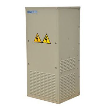 Floor-standing electrical cabinet air conditioner - HP 05 &ndash; 2 - MEGA HISSOTTO MAROC - for telecommunication equipment / energy-saving / free cooling