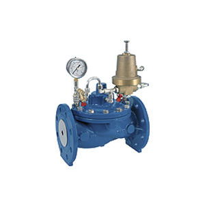 Diaphragm valve - HMC-QP - Tecnidro - hydraulic / for control / flow control