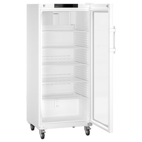 Laboratory refrigerator - HMFvh 5511 series - Liebherr Research and Laboratories - for pharmaceutical applications / vertical / on casters