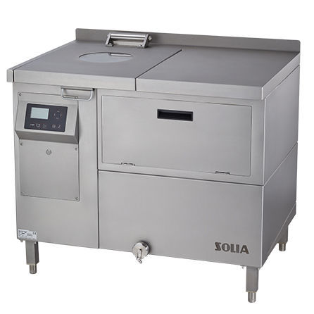 Vegetable washing machine - SWA 75.2 - AlexanderSolia GmbH - for fruit / automatic / rinsing