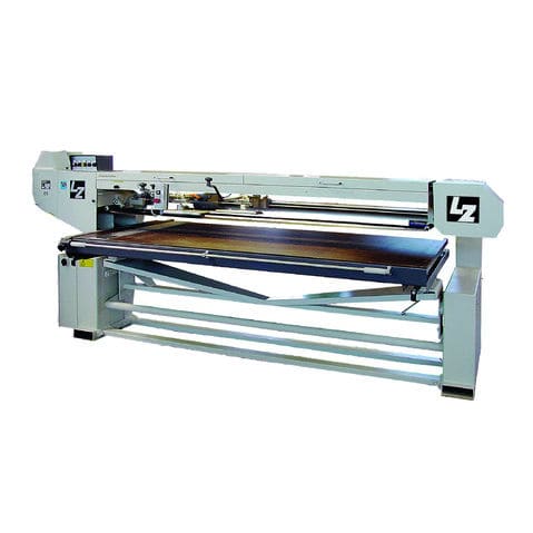 Horizontal disc grinding machine - LZG-M-II - Langzauner - for metal sheets / manually-controlled