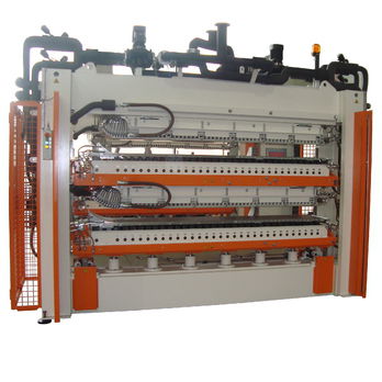Hydraulic press - Langzauner - RTM forming / ski / upstroke