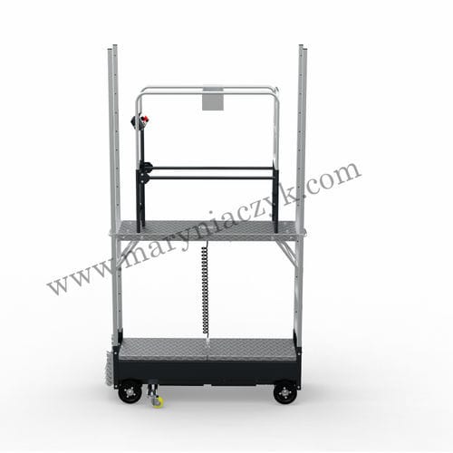 Mobile lift platform - Hortiman 2.7 - My Hooks Dagmara Maryniaczyk - battery-powered / for agriculture