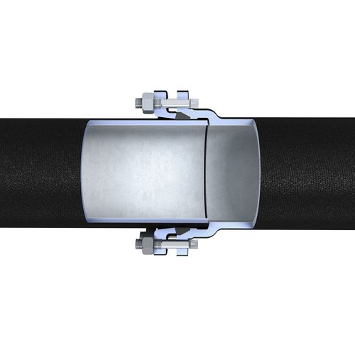 Steel pipe expansion joint American Flow Control round / screwin