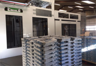 Layer palletizer - PM 2400 - Ehcolo A/S - gantry / bag / high-speed