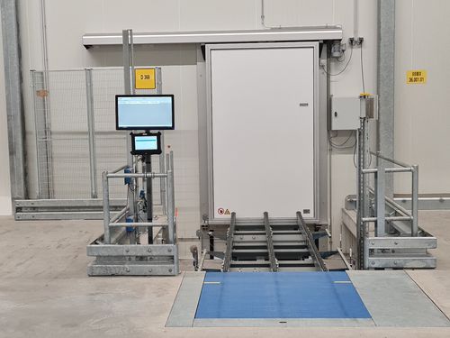 Sliding door - AL-VK - Salco Industrial Doors - aluminium / anodized aluminum / rubber