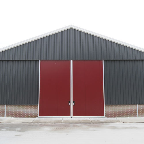 Sliding door - PD-1480/1412 - Salco Industrial Doors - roll up / steel / aluminium