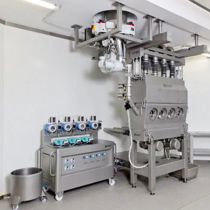 Fluidized bed dryer - Conti FB Pilot - AMANDUS KAHL - spray / continuous / for the pharmaceutical industry