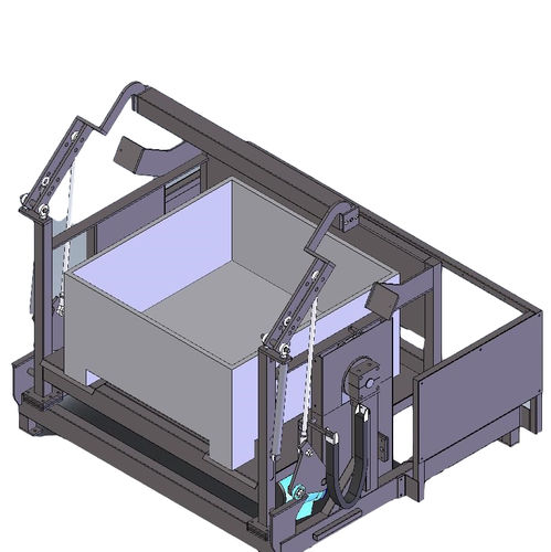Box pallet dumper for the food industry - Alutec Food CAMPESATO® - front dump / automatic