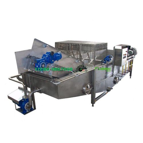 Vegetable washing machine - Alutec Food CAMPESATO® - belt / air