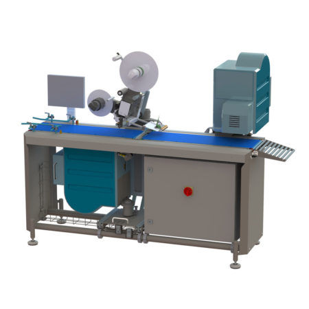 Automatic labeller - GLM-B-S series - TopControl GmbH - top / bottom / for the food industry