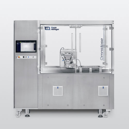 Drum dosing feeder - Omnidose - HOEFLIGER - powder / for pharmaceutical products / for medical devices