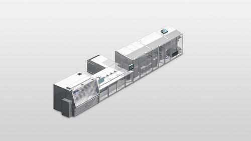 Automatic filling and sealing machine - HSP - HOEFLIGER - drum / powder / for pharmaceutical products