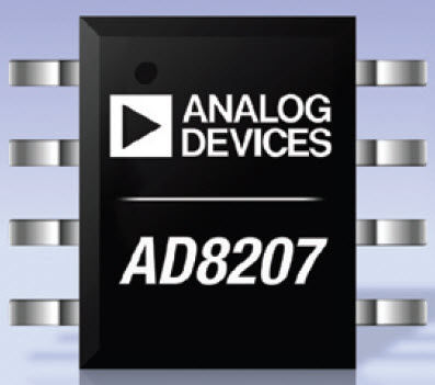 Differential amplifier - AD8207 - Analog Devices - high-voltage