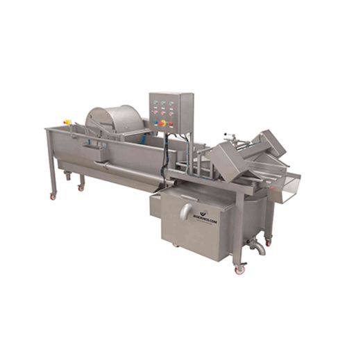 Vegetable washing machine - VWM-3600 VS - Jegerings.com - onion / belt / drum