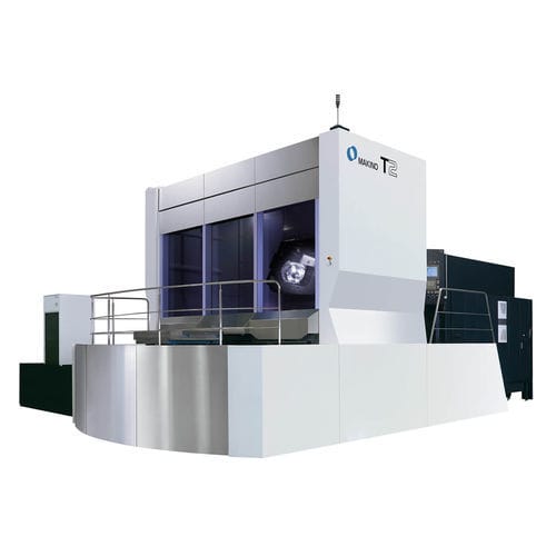 5-axis CNC machining center - T2 - MAKINO Milling Machine - horizontal / 120 tools / milling