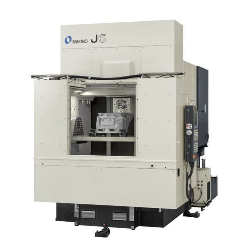 5-axis CNC machining center - J6 - MAKINO Milling Machine - horizontal / for non-ferrous metals / HSK A-63