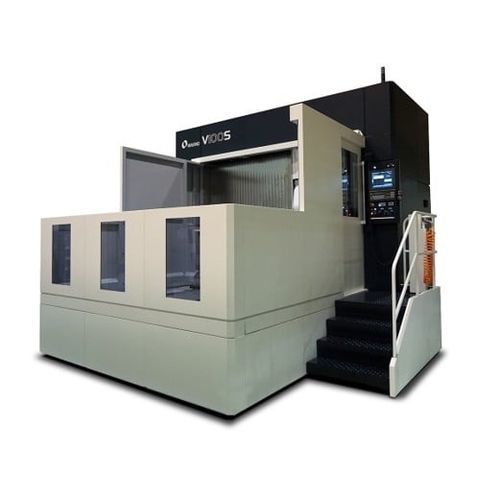5-axis CNC machining center - V100S - MAKINO Milling Machine - vertical / HSK A-63 / 40 tools