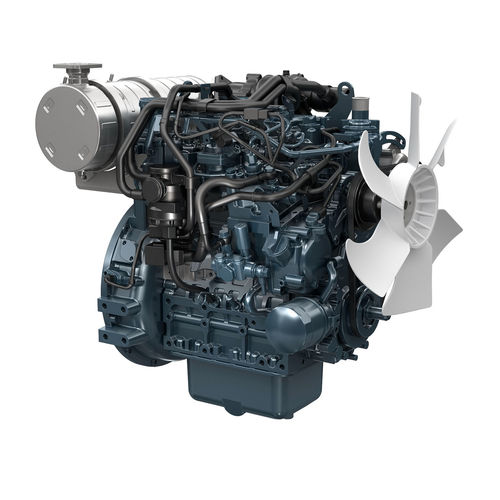 Diesel engine - D1803-CR-TI-E4-BG - KUBOTA Engine - 3-cylinder / turbocharged / direct injection