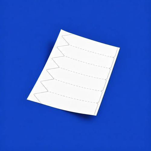 Printable label - VanDerEng B.V. - barcode / identification / paper
