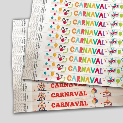 Tyvek® security wristband - Carnival - VanDerEng B.V.