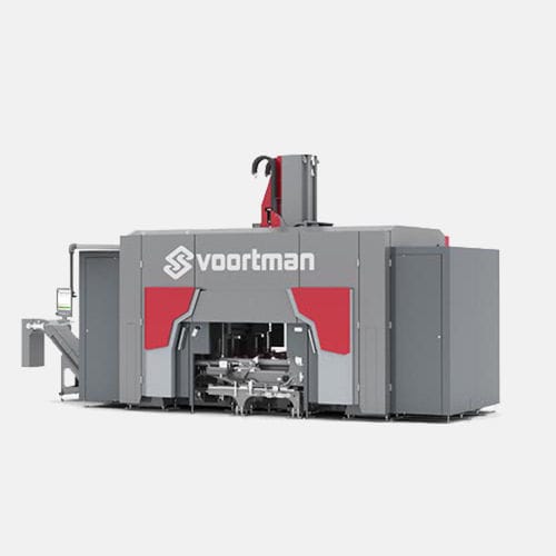 CNC drilling and milling machine - V633 - Voortman Steel Machinery - horizontal / 4-axis / for profiles
