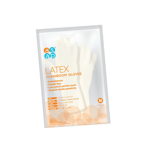 Clean room glove - ASAP INTERNATIONAL SDN BHD - mechanical protection / latex