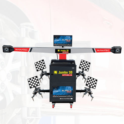 3D wheel aligner - Jumbo Optima M - Manatec Electronics Pvt. Ltd. - for trucks / for car / bus