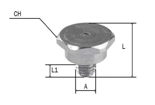 Lubrication fitting - 015-2902-050 - Meclube S.R.L.